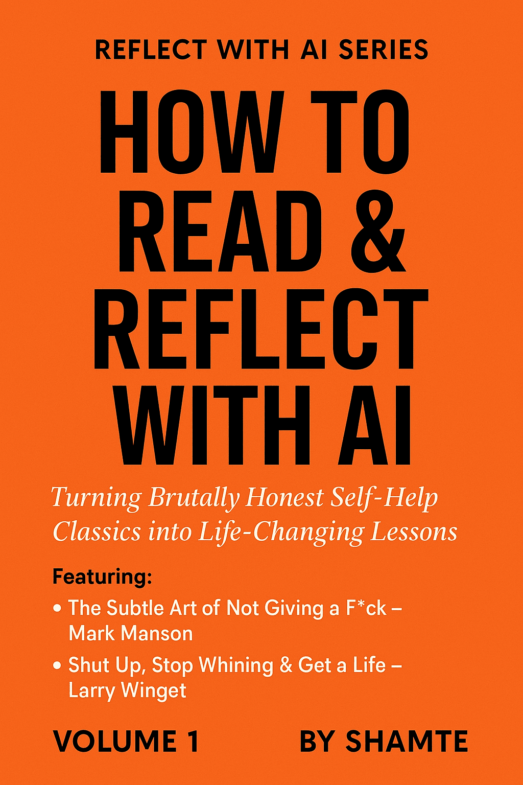 How to Read & Reflect with AI book by Shamte Kilalile